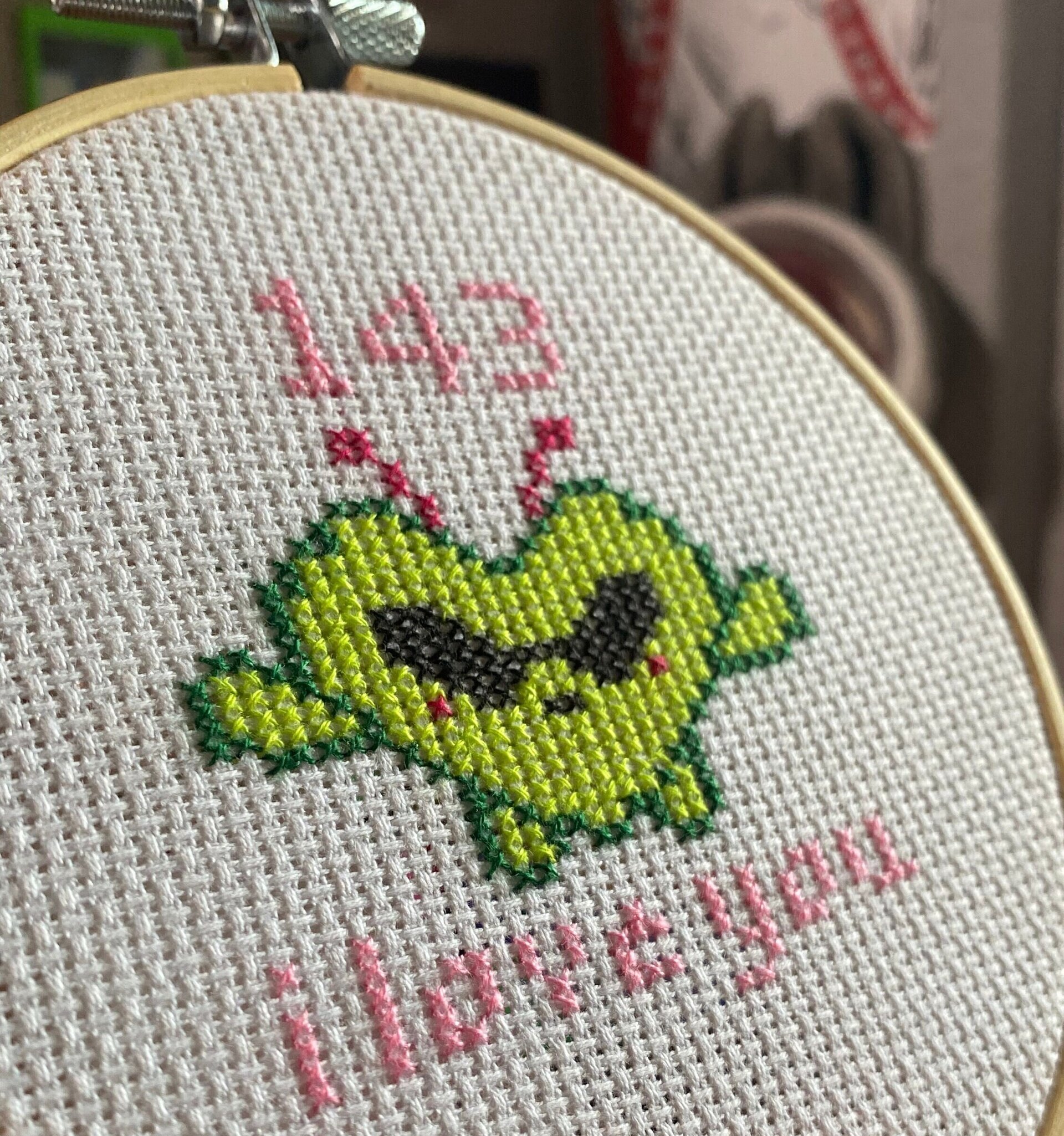 Bastidor punto de cruz cross stitch MAXIDENT case 143 (Stray Kids, SKZ) - 2