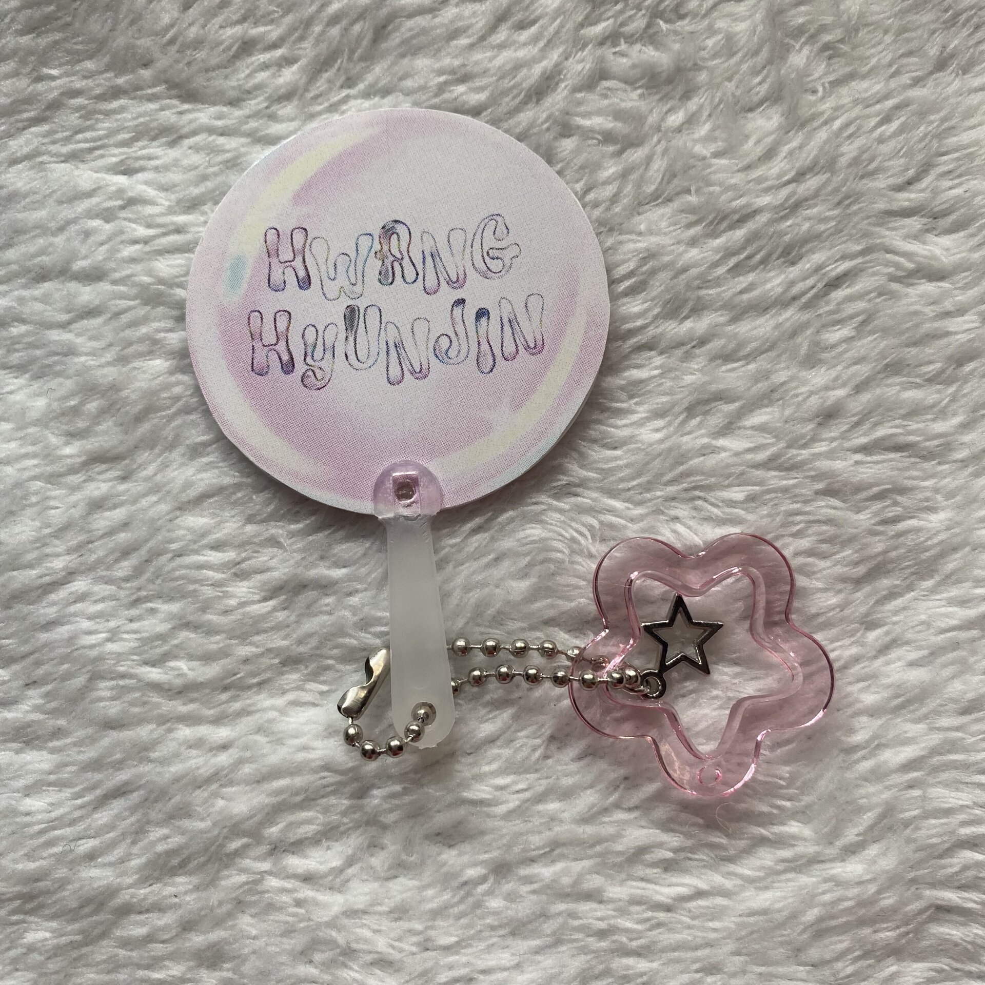 mini pickets stray kids keyring, llavero con estrella - 10