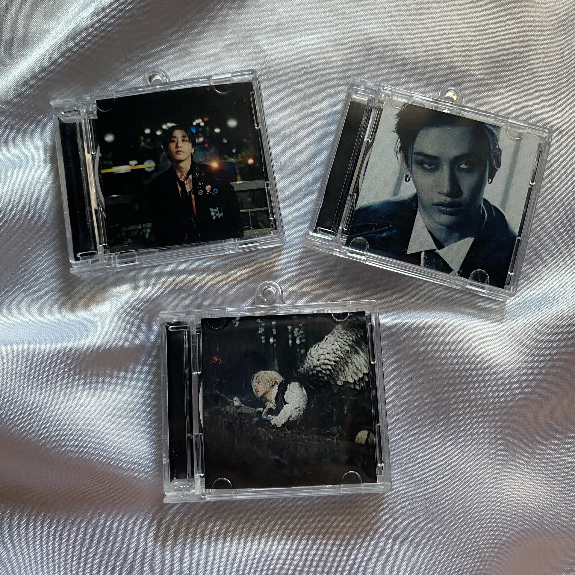 Llavero CD inspirado en HOP de Stray Kids / album keyring (NFC sticker) - 4