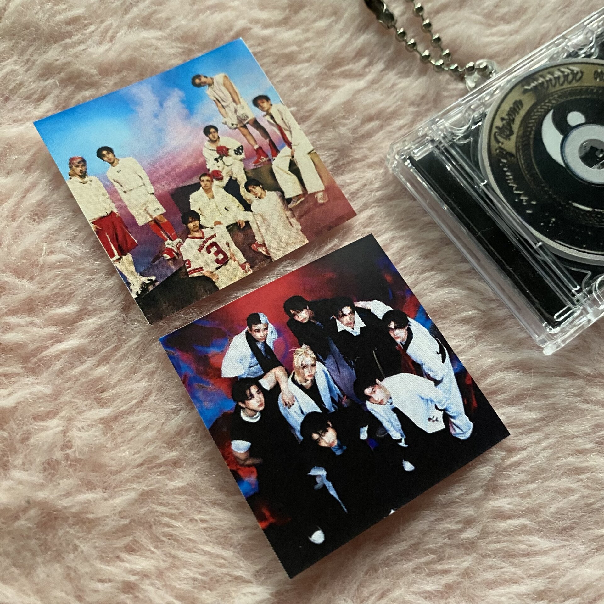 Llavero CD inspirado en KARMA de Stray Kids / album keyring (NFC sticker) - 4