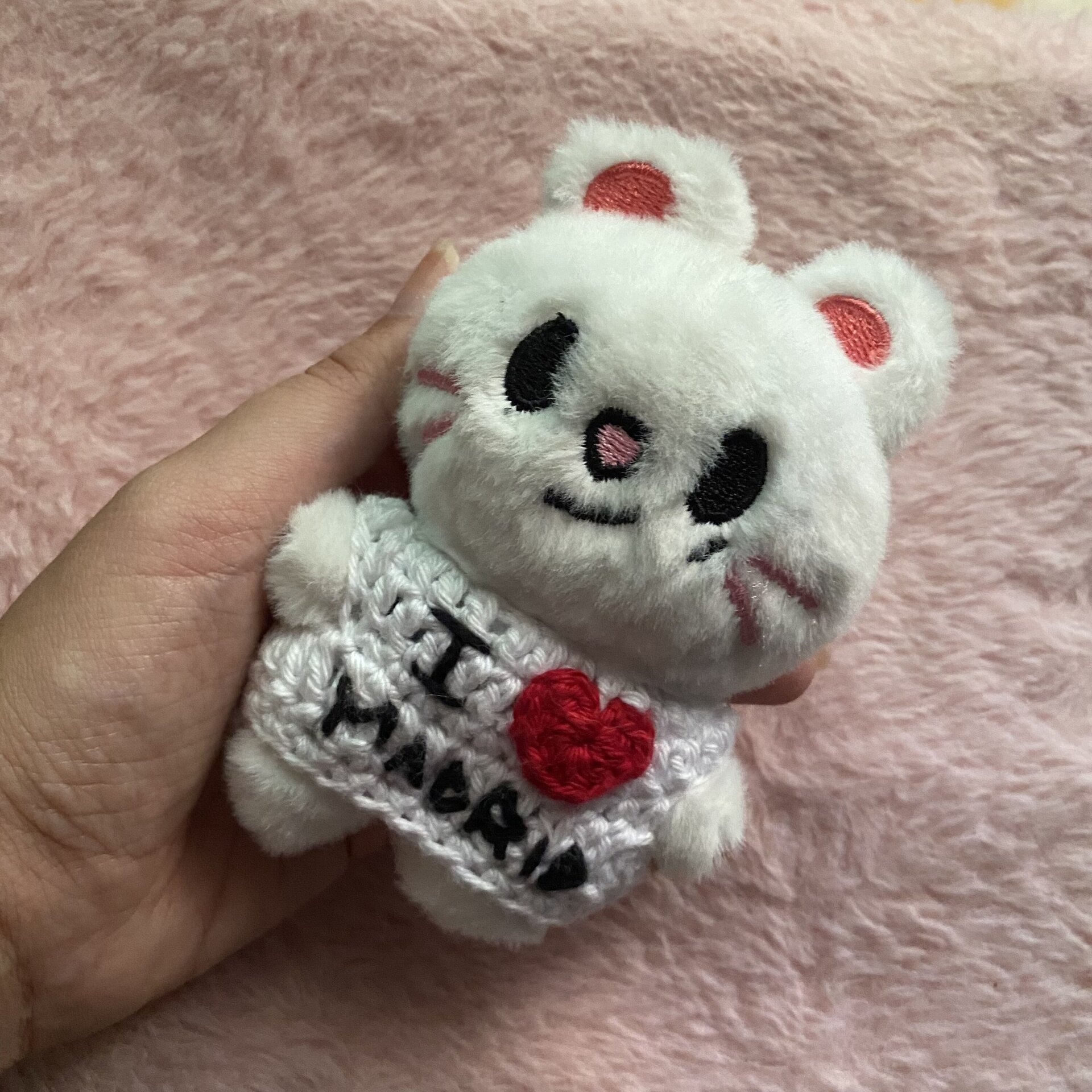 Camiseta "i love madrid" stray kids crochet dominate tour - 1