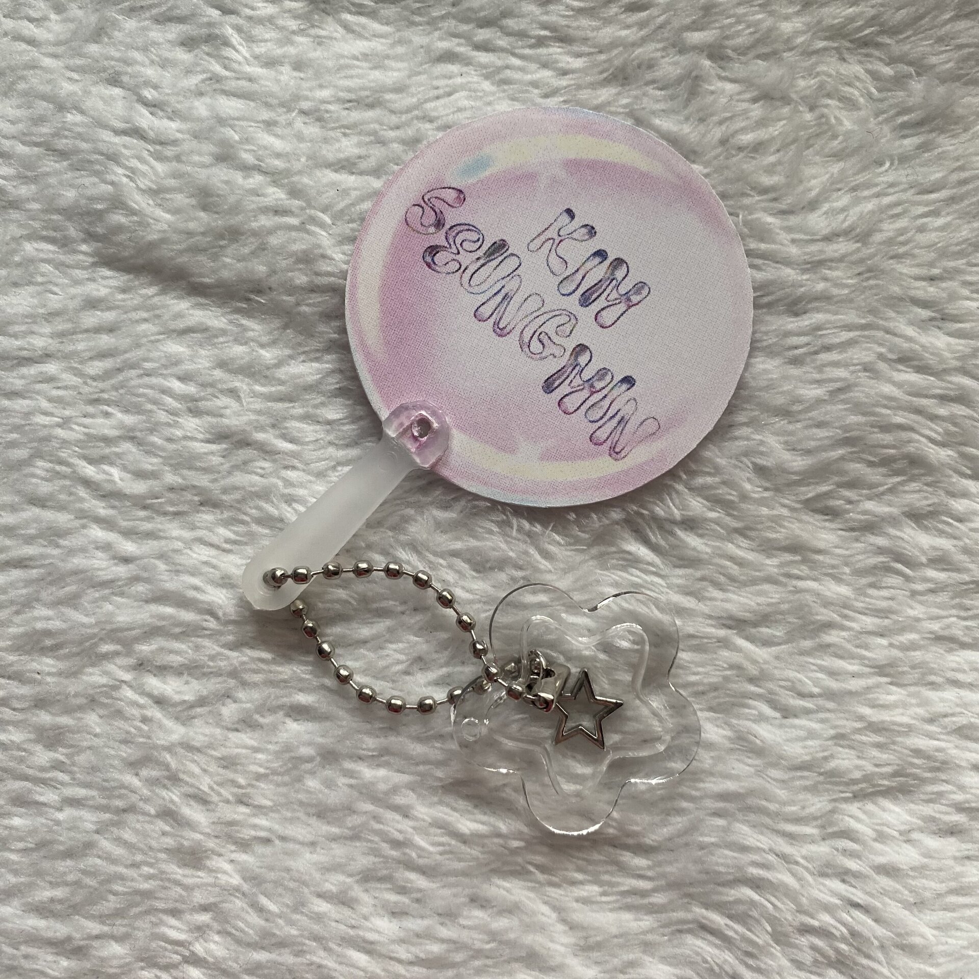 mini pickets stray kids keyring, llavero con estrella - 16