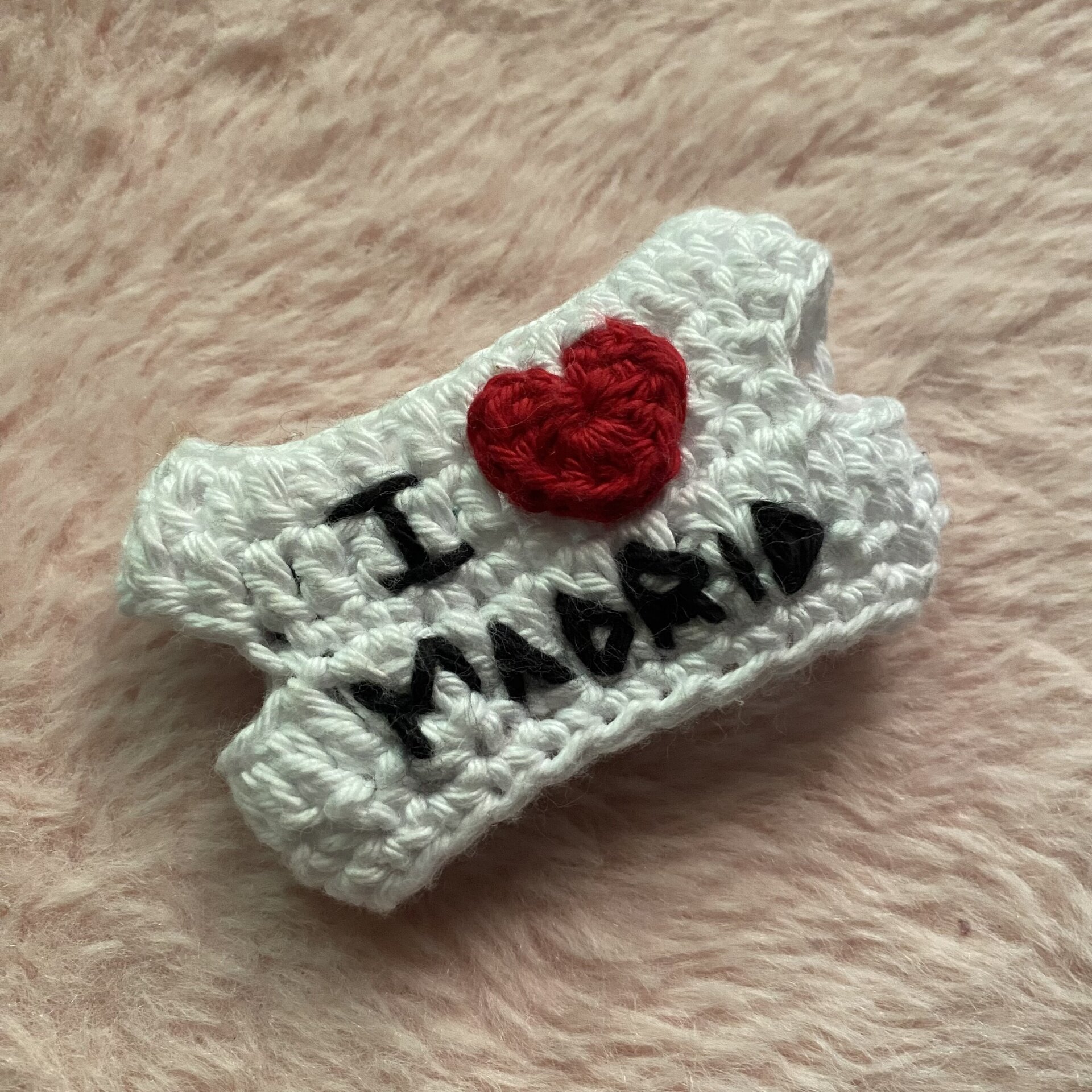 Camiseta "i love madrid" stray kids crochet dominate tour - 2