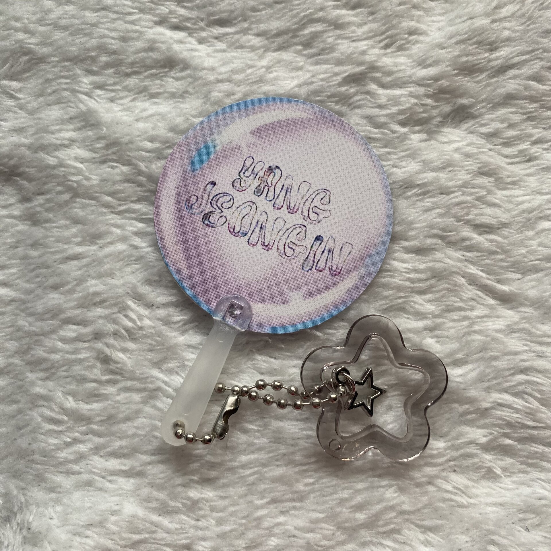 mini pickets stray kids keyring, llavero con estrella - 18