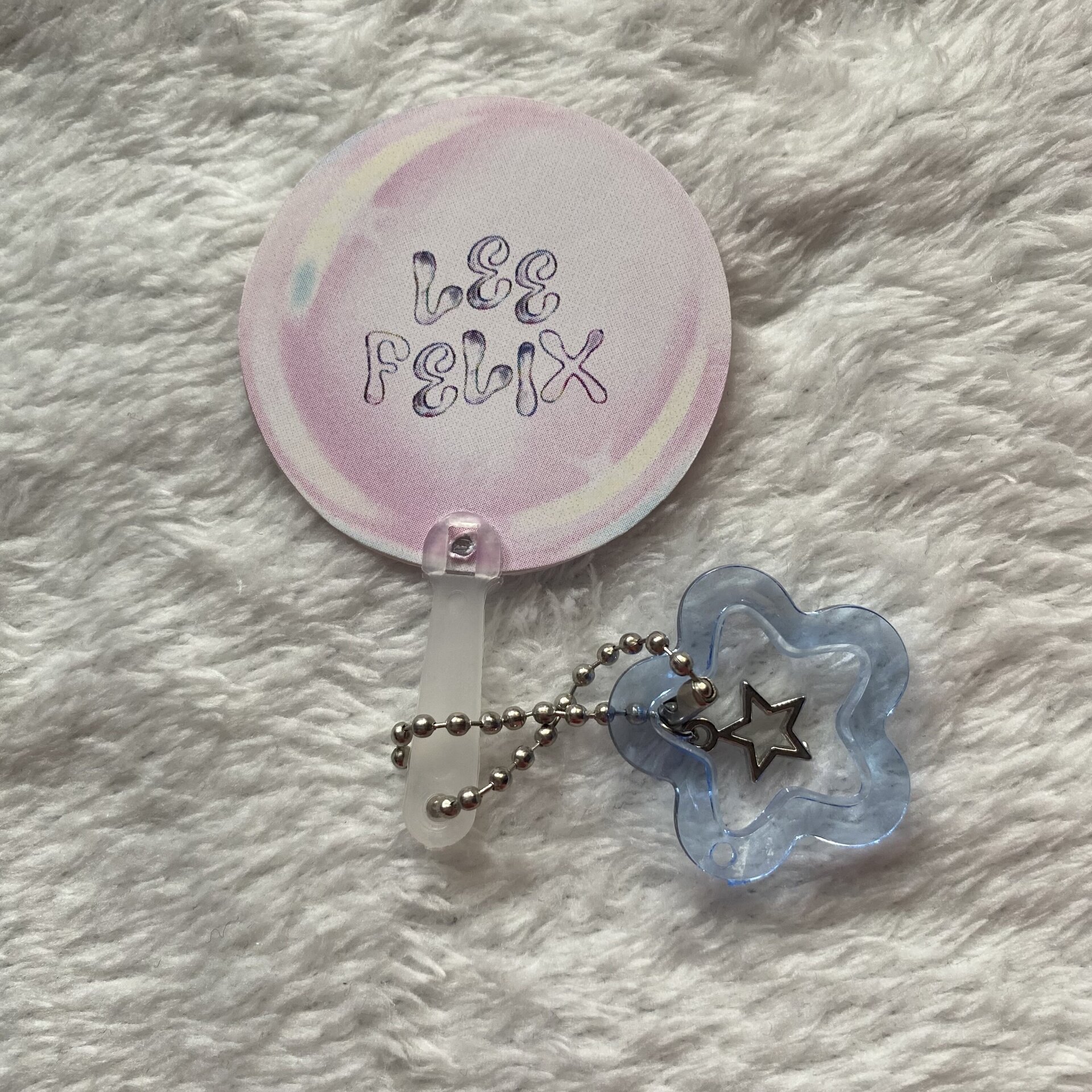 mini pickets stray kids keyring, llavero con estrella - 14