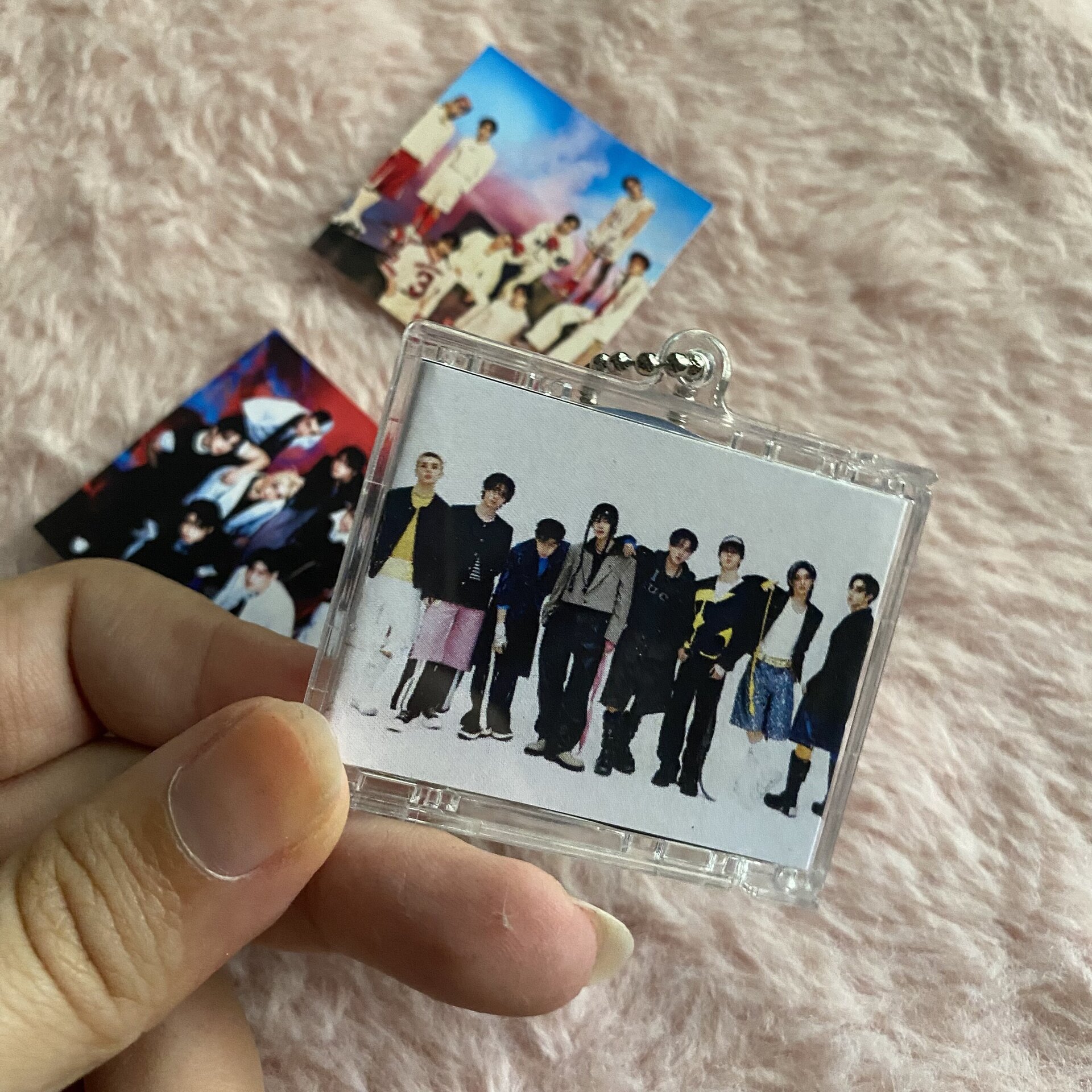 Llavero CD inspirado en KARMA de Stray Kids / album keyring (NFC sticker) - 3
