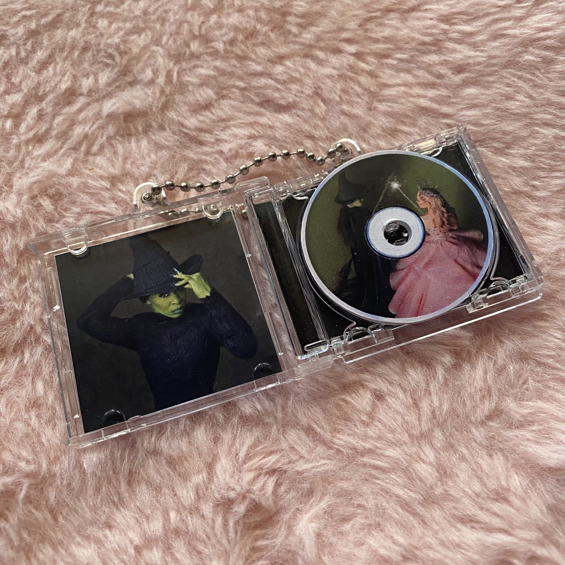 Llavero CD WICKED ariana grande / album keyring (NFC sticker) - 2